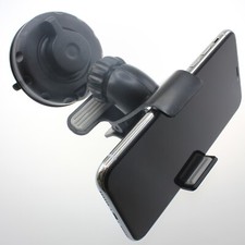 Car Mount Windshield Holder Glass Cradle Rotating Clip Suction for Cell Phones
