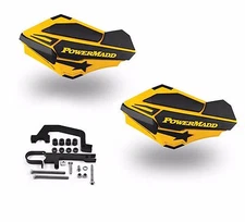Powermadd Sentinel Handguards Guards Kit Yellow Black Snowmobile Snow Hayes