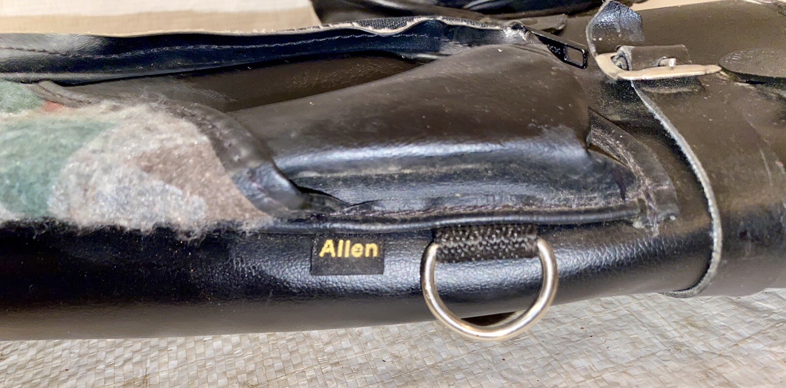 ALLEN BLACK ARCHERY HIP QUIVER - 3 TUBES - 2 POCKETS