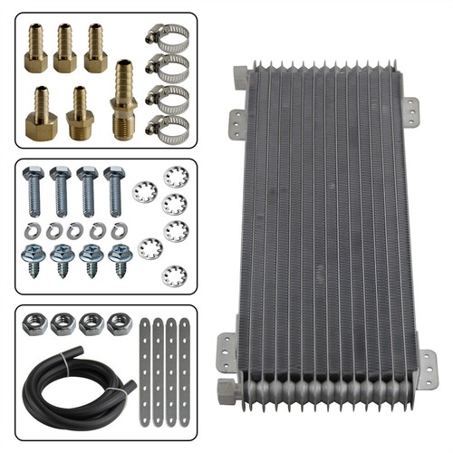 Performance Low Pressure Drop Heavy Duty Transmission Oil Cooler 40,000 lbs GVW - Picture 2 of 10