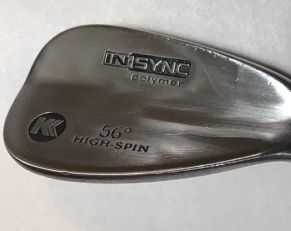 Knight Golf In-Sync 56° cuña polímero ranuras mano derecha eje de acero rígido 👍 Foto 3 de 4