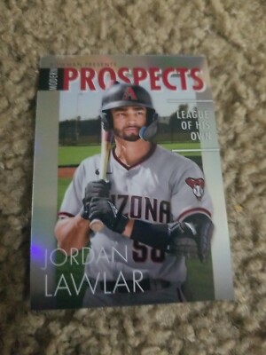 JORDAN LAWLAR 2023 BOWMAN PROSPECTS CARD #MP-2 DIAMONDBACKS (ROOKIE INSERT)