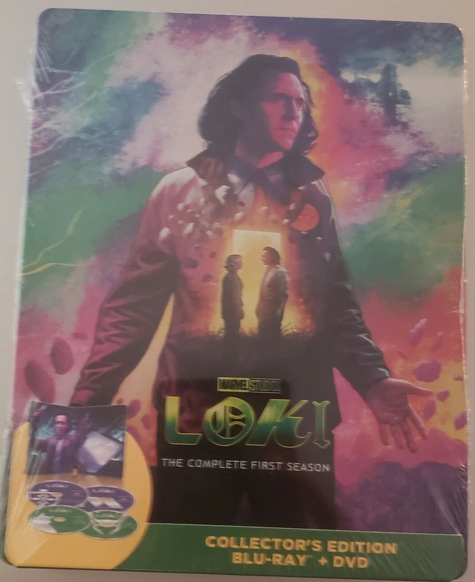 Loki Season 1 Blu-ray Steelbook Unboxing 