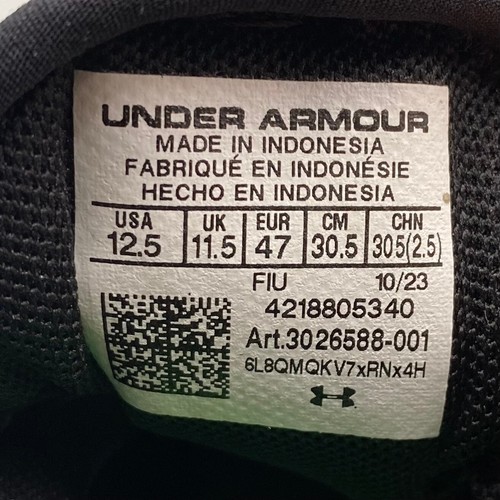 Under Armour UA Herren Harper 8 Low ST Metall Baseball Stollen schwarz 3026588-001 - Bild 13 von 13