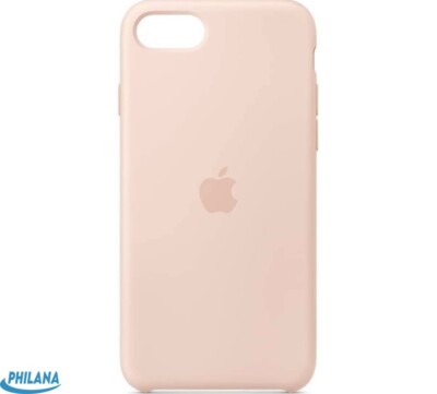 ORIGINAL Apple iPhone 7/8/SE Silikon Case Hülle sandrosa NEU