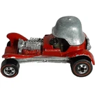 Hot Wheels Redline Red Baron Car 1969 Red Made in Hong Kong