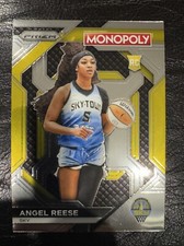 2024 PRIZM MONOPOLY WNBA ANGEL REESE RC ROOKIE INSERT #WNBA16 Chicago Sky