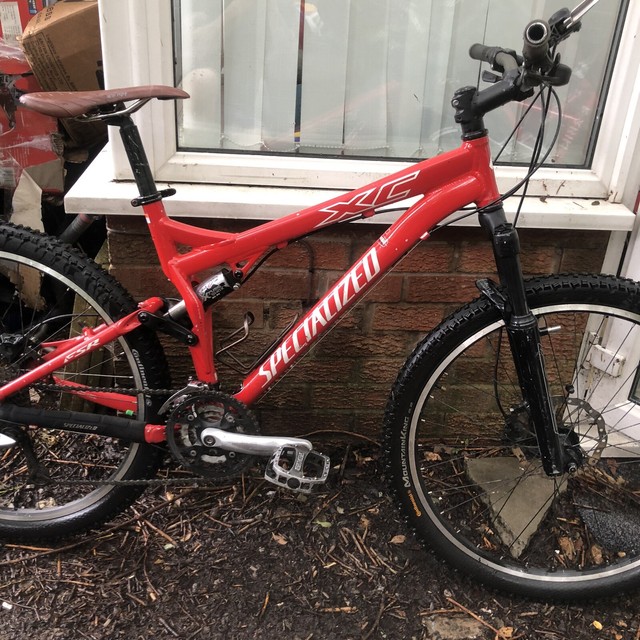 specialized xc full suspension mountain bike