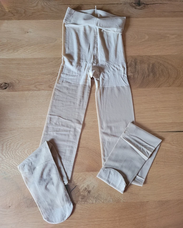 Damen Herren Strumphose Make Up L 44/46 40 DEN neu sexy plus size große Größen - Bild 2 von 4