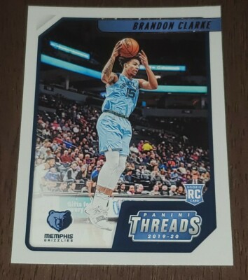 Brandon Clarke 2019-20 Panini Chronicles Bronze Parallel - Threads RC #97