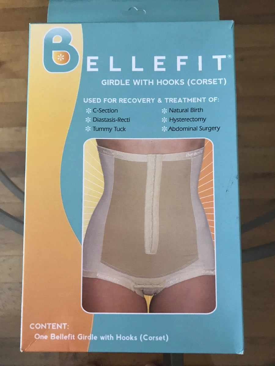 NWT BELLEFIT Postpartum Girdle with Hooks Corset sz.S