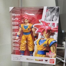 S.H.Figuarts Super Saiyan God Son Goku Figure Dragon Ball Z Bandai From Japan