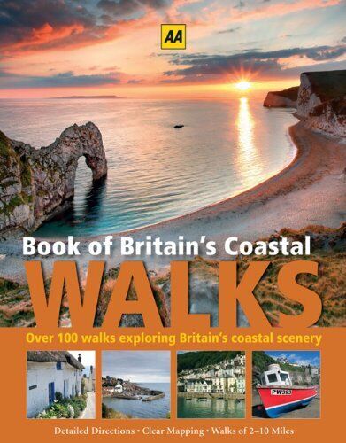 Book of Britain's Costal Walks (AA) di AA Publishing Hardback Book The Cheap- XN10433