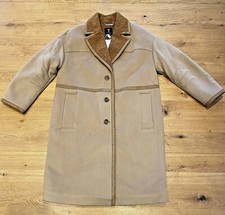Ted Baker Joanahh Oversized Wool Cocoon Coat - Camel - Size 3 - Uk 12 - Rrp £425