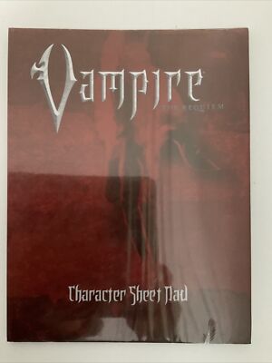 Vampire: The Requiem - Character Sheet Pad