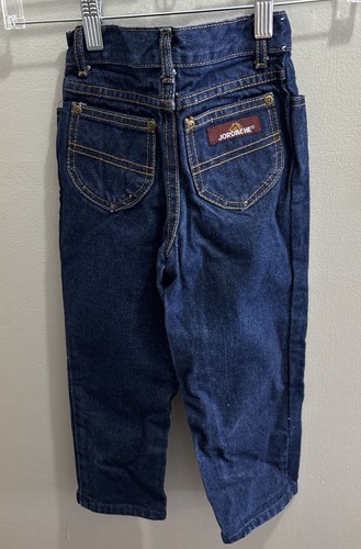 Vintage Jordache Jeans 4t Horse Head Girls 1980s Pleated Denim USA - Picture 6 of 7