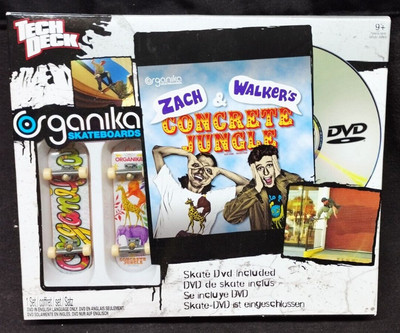 SPIN MASTER TECH DECK 2x Mini Skateboards Zach & Walkers Concrete Jungle NEU OVP
