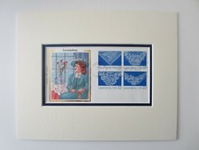 The Art of Lacemaking and First Day Cover of its four stamps