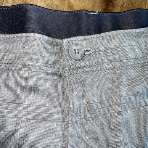 BCG Shorts Herren 42 grau Mid Rise Flatfront Erwachsene Komfort Golfer Golf Komfort - Bild 2 von 6