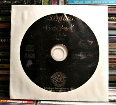 RARE Aventura Gods Project La Boda Angelito CD SINGLE PROMO Romeo Santos Bachata