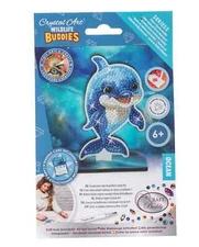 Dolphin "Ocean" Crystal Art Buddies Kit Craft Buddy New