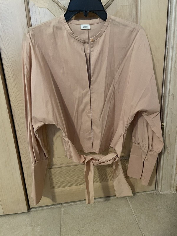 Yoop designer women shirt blouse knot 36 