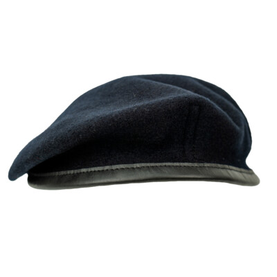 100% Wool BRITISH BERET All Sizes NAVY BLUE Uniform Military Army Cap Hat  New