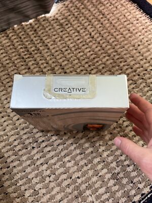 八7345【未開封】CREATIVE メモリープレーヤー ZEN ケース付 Creative Zen V 1GB Black And Orange Digital Media Player sealed