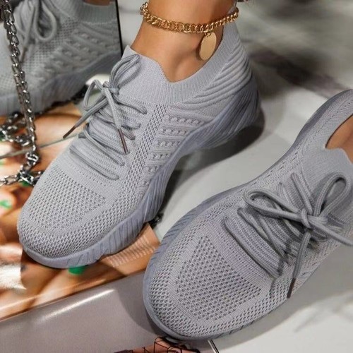 Ladies Comfy Running Trainers Womens Sneakers Slip On Walking Gym Fashion Shoes - Picture 14 of 17