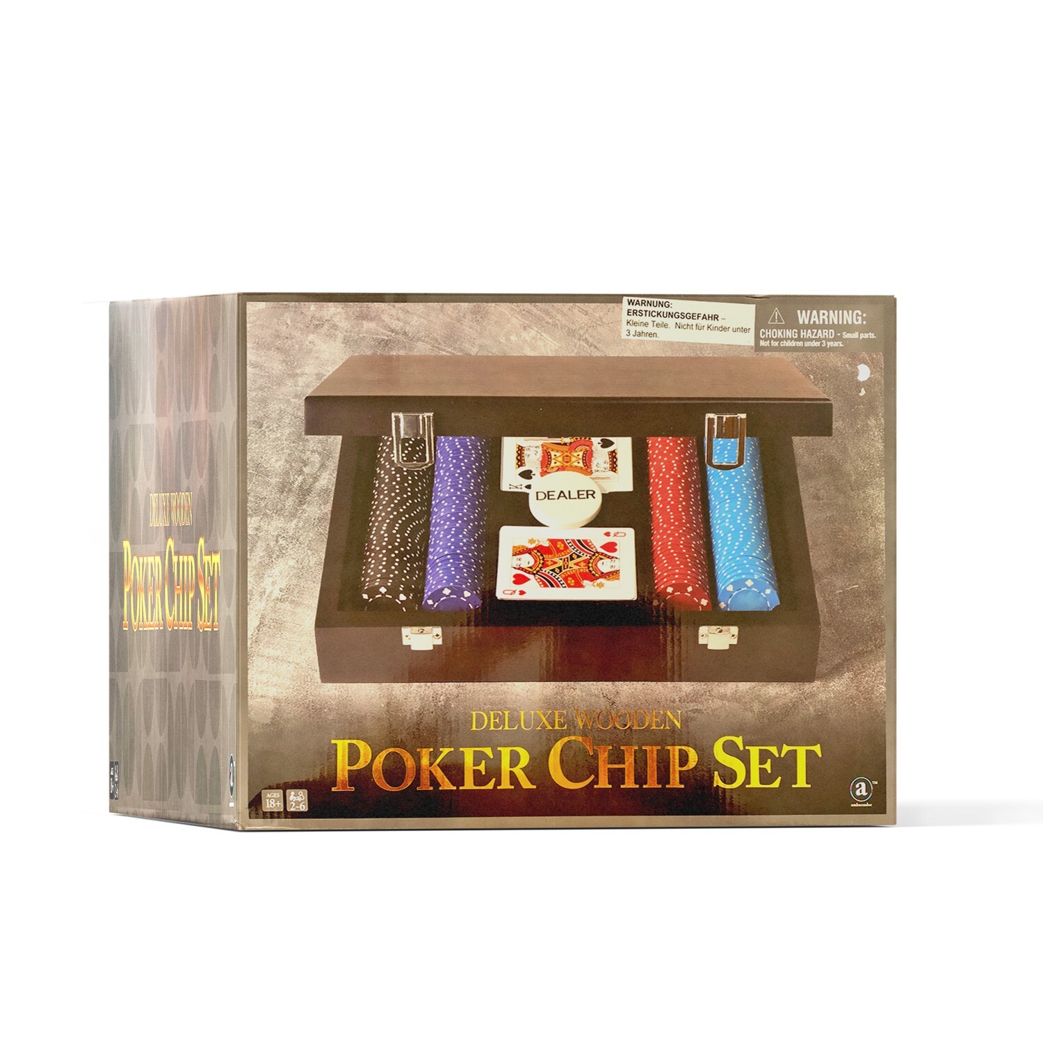 Deluxe Wooden Poker Chip Set eBay