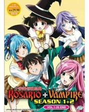 Rosario Vampire Season 12 Dvd Episode 1-26 With English Dubbed Rosario Vampire Season 12 Dvd Episode 1-26 With English Dubbed