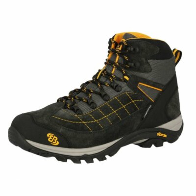 BRÜTTING  TREKKING WANDER SCHUHE  anthrazit/orange  COMFORTEX-Membran  VIBRAM