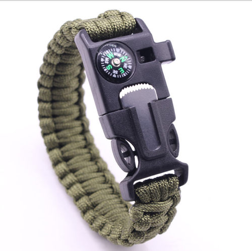Noter Bracciale Paracord Da Uomo Scorrevole E Regolabile Braslet Nautico Homme Bracciale Avvolgente Stile Semplice Accessori Hombre Pulseria - Foto 4