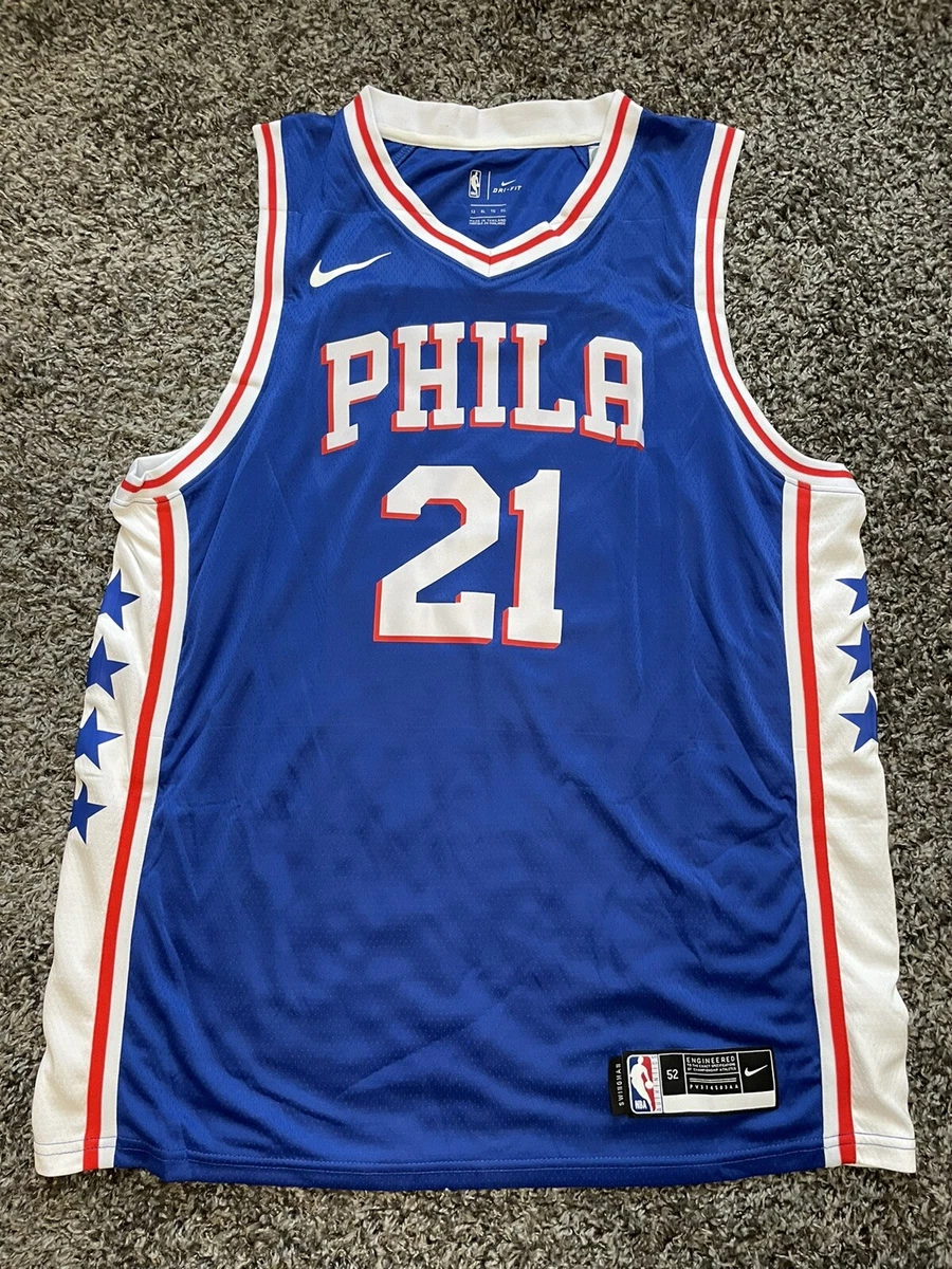 Philadelphia 76ers Icon Joel Embiid Swingman Jersey