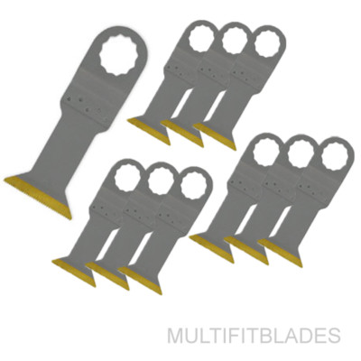 10 x 1-3/4'' Titanium Bi-Metal Saw Blades - Fein Supercut, Festool Vecturo Fit
