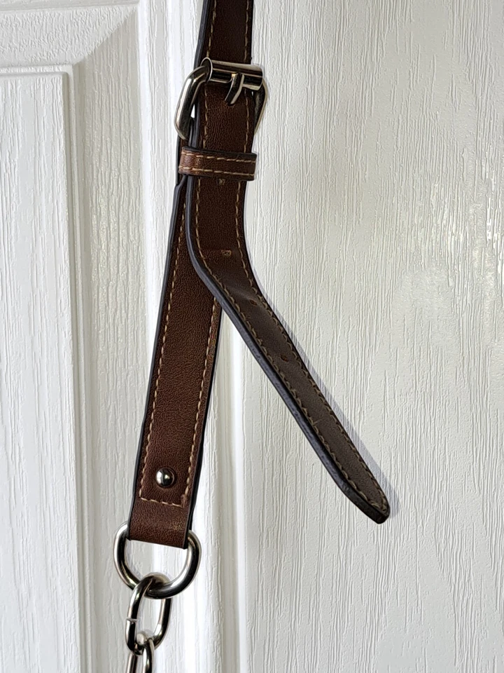 Bolso Mensajero Chaps Cuero Foto 4 de 4