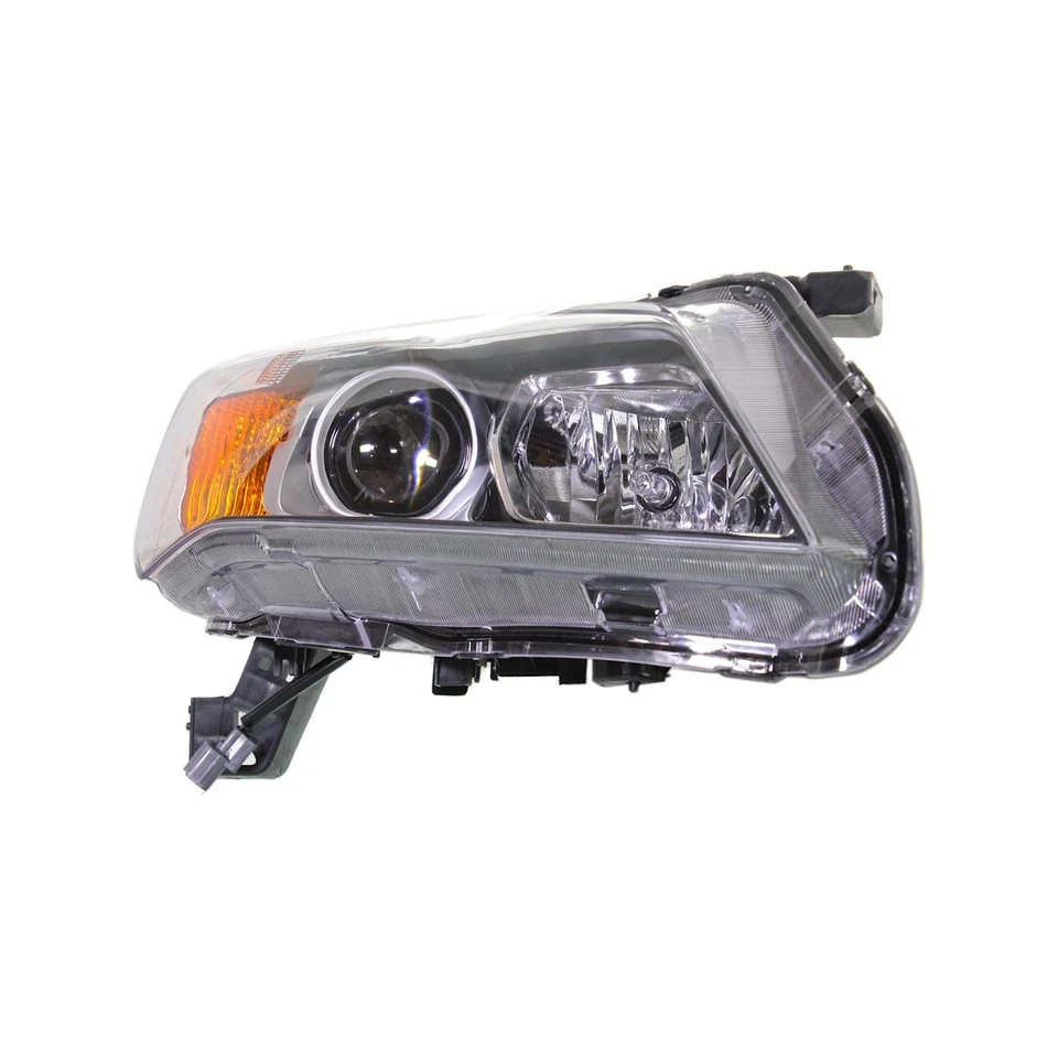 Halogen Headlight Assembly Driver and Passenger Side For 2013-2015 Acura ILX Foto 4 de 4