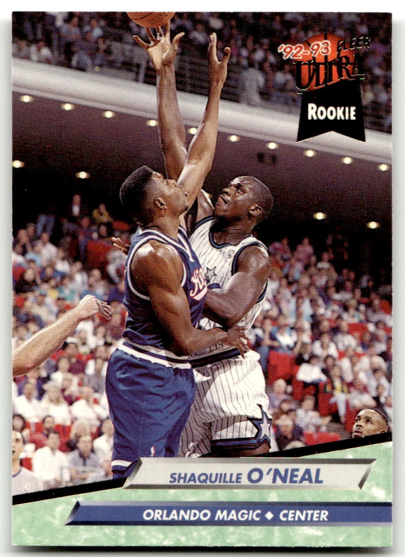 1992-93 Ultra #328 Shaquille O'Neal Orlando Magic RC MINT NO RESERVE!