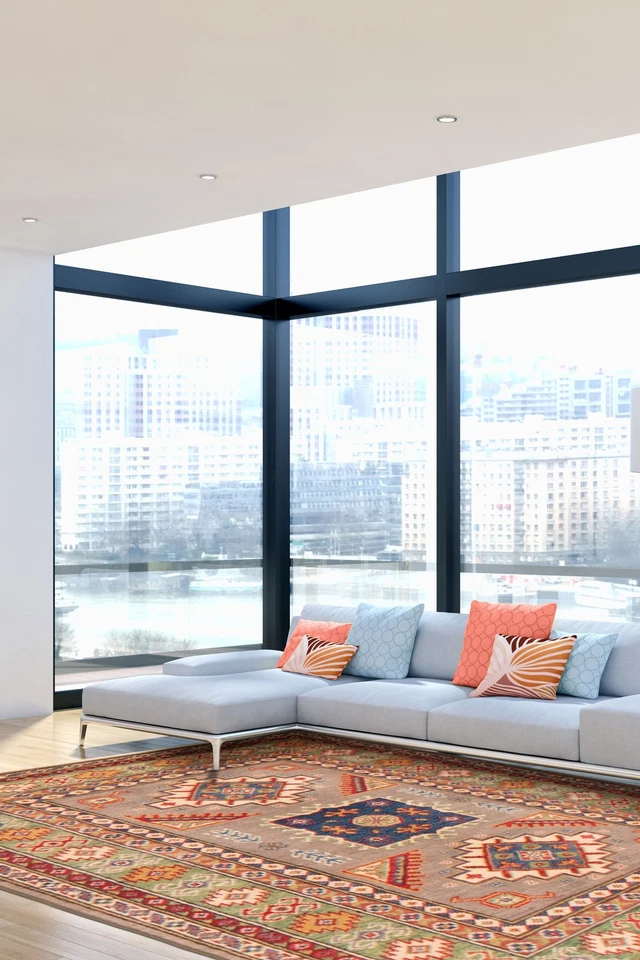 3'3" x 4'10" Hand Knotted Oriental Carpet Traditional Wool Area Rug - Image 2 of 4