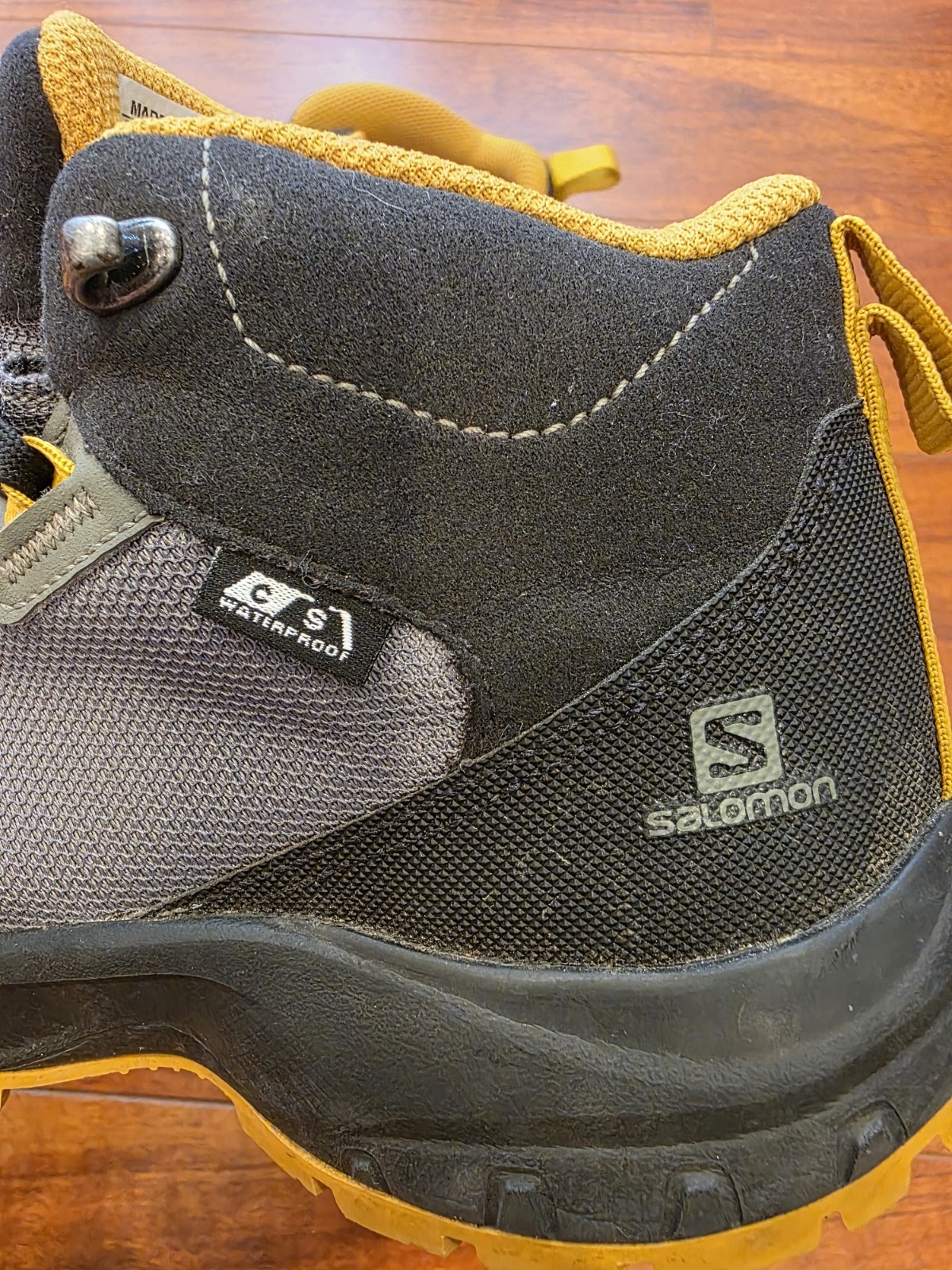 Stivali da trekking Salomon Outward CSWP J bambino taglia 3