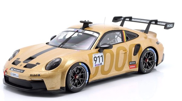 Ixomodels - Porsche 911 GT3 Cup #911 Timo Glock Porsche Supercup Hungaroring ...-image