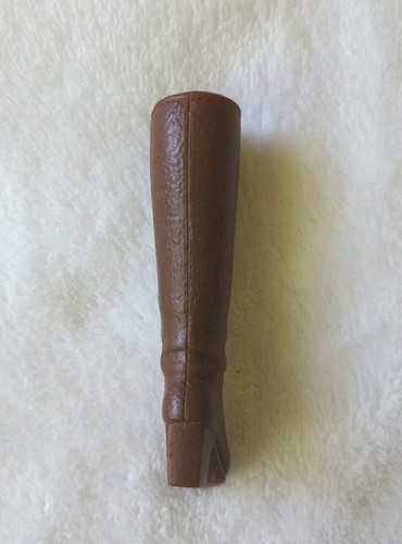 Vtg 70's Mattel Barbie Francie Squishy Knee High Boots Tan Navywhite Brown Korea - Picture 20 of 21