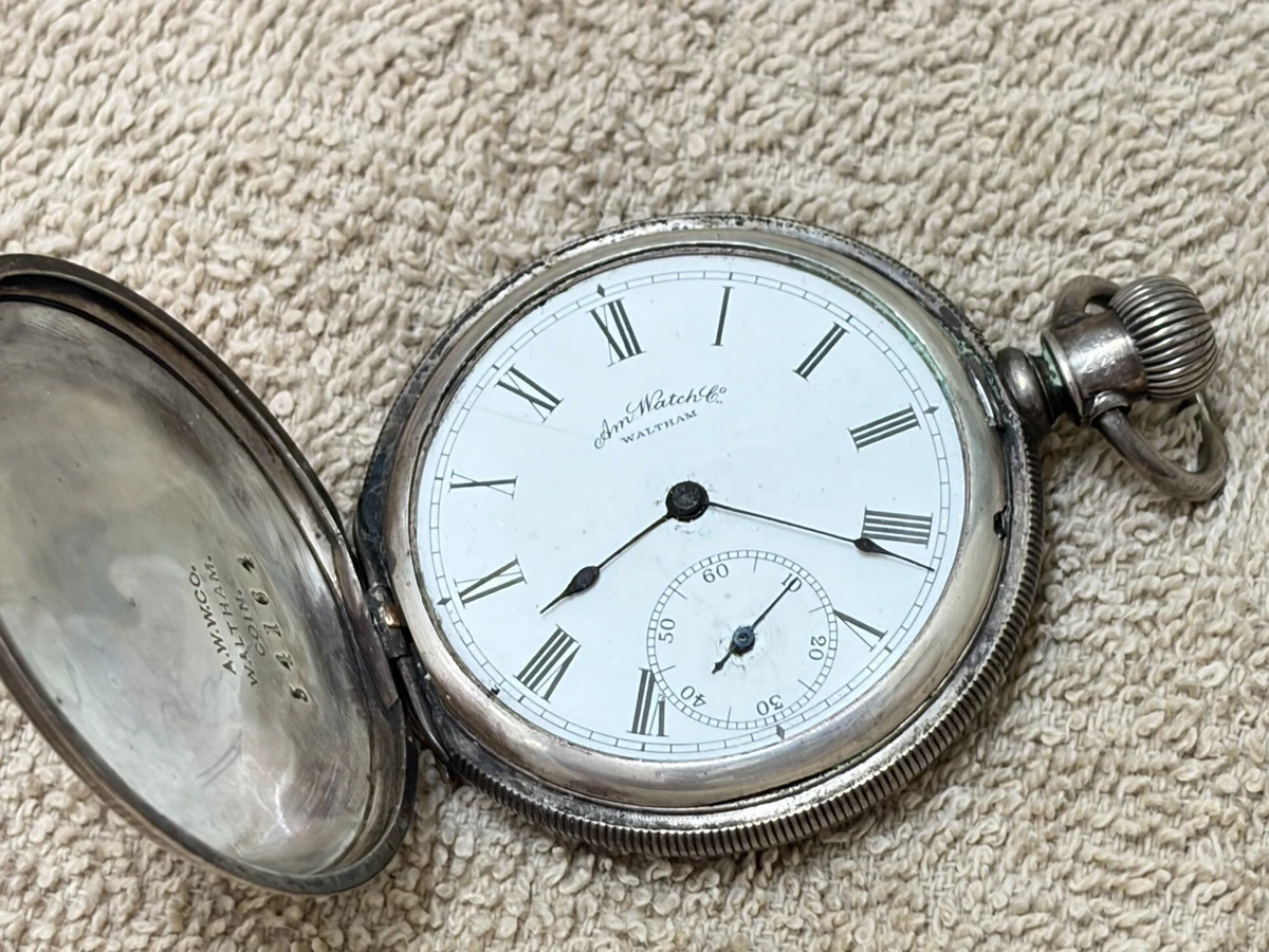 Waltham Pocket Watch Pocket Watches 1880-1889 Year Manufactured 7