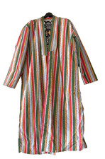 CENTRAL ASIAN - UZBEK - MEN'S COTTON BLEND BEKASAM CHAPPAN - L/XL