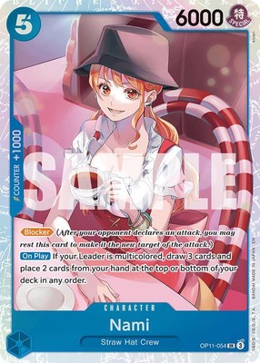 【PSA10】ナミ SR-P OP11-054 神速の拳 nami Nami (054) OP11-054 English SR A Fist of Divine Speed One Piece