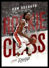 2018-19 Panini Prestige Rookie Class Bam Adebayo Miami Heat #14