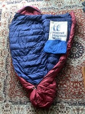 Marmot Mountain Works sacco a pelo mummia piuma d'oca usato