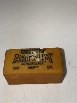 Vintage Pencil Eraser Faber Castell ''Artgum Dry Cleaner & Eraser'' Used 