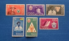 Togo Stamps, Scott 401-406 Complete Set MNH