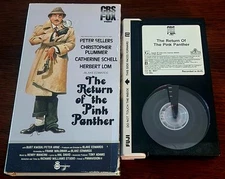 The Return of the Pink Panther 1975 Betamax Beta NOT VHS CBS/FOX Peter Sellers 